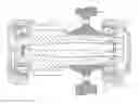 Fig. 01 - Flow-restricting plug and differential drive pinion having the same