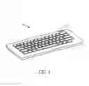 Fig. 09 - KEYBOARD WITH GEL CONTAINING CHAMBERS IN KEY CAP