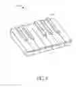 Fig. 10 - KEYBOARD WITH GEL CONTAINING CHAMBERS IN KEY CAP