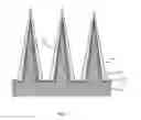 Fig. 02 - Three-dimensional conductive electrode for solar cell