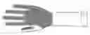 Fig. 01 - AMBIDEXTROUS FISH SCALE-TEXTURED GLOVE