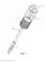Fig. 02 - Cosmetic applicator system with one functional and one non-functional applicator
