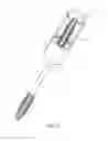Fig. 04 - Cosmetic applicator system with one functional and one non-functional applicator