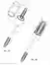 Fig. 04 - Cosmetic applicator system comprising a magnifying cap for a non-functional applicator head