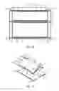 Fig. 11 - Overbed table with foldable top