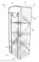Fig. 01 - Collapsible shelving units and collapsible enclosures