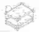 Fig. 01 - Collapsible and stackable parts rack