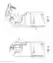 Fig. 11 - Shower caddy with shelf adjustably maounted along an elongate support member
