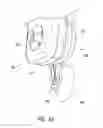 Fig. 33 - Shower caddy with shelf adjustably maounted along an elongate support member