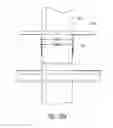 Fig. 40 - Shower caddy with shelf adjustably maounted along an elongate support member