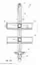 Fig. 41 - Shower caddy with shelf adjustably maounted along an elongate support member