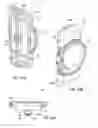 Fig. 42 - Shower caddy with shelf adjustably maounted along an elongate support member