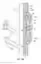 Fig. 44 - Shower caddy with shelf adjustably maounted along an elongate support member