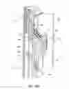 Fig. 50 - Shower caddy with shelf adjustably maounted along an elongate support member
