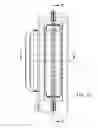 Fig. 12 - Vertical grill with external drip tray module