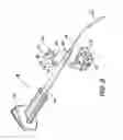 Fig. 10 - Cartridge for an electrode array insertion device