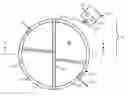 Fig. 01 - Remote controlled golf ball marker putting-alignment device