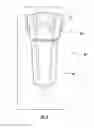 Fig. 04 - FILTER ELEMENT AND FILTER BOWL FOR COMPRESSED AIR FILTER