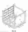 Fig. 05 - Container having door assembly and multiple layers of tracks