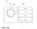 Fig. 131 - Modular laundry system and laundry module