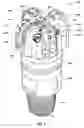 Fig. 06 - Cutting elements having non-planar cutting faces with selectively leached regions, earth-boring tools including such cutting elements, and related methods