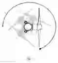 Fig. 06 - Floating, yawing spar current/tidal turbine