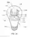 Fig. 02 - LED BULB WITH CHASSIS FOR PASSIVE CONVECTIVE LIQUID COOLING