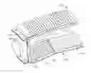 Fig. 01 - Interface heat shield for a combustor of a gas turbine engine