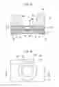 Fig. 09 - Light emitting apparatus with recessed reflective resin and protruding reflection frame