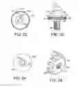 Fig. 13 - Hardhat accessory interchange system