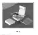 Fig. 16 - Adjustable working platform on sitting furniture