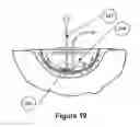 Fig. 22 - Dressing and apparatus for cleansing the wounds