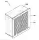 Fig. 01 - Collapsible and/or assembled filter housing and filter used therewith