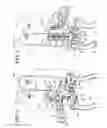 Fig. 02 - Headrest dump assembly with both cable and push button actuation