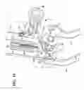 Fig. 08 - Headrest dump assembly with both cable and push button actuation