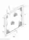 Fig. 02 - Adjustable screen tensioning system