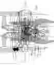 Fig. 02 - Fairing device for aircraft propulsion assembly comprising an internal compartment fitted with a fan