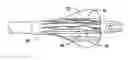 Fig. 01 - Crosswind resistant fletching construction