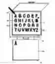 Fig. 01 - Educational puzzle and writing device