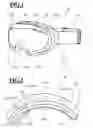 Fig. 02 - Ski goggles having a large field of vision