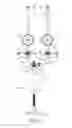 Fig. 02 - Expandable device for independently inflating, deflating, supplying contrast media to and monitoring up to two balloon catheters for angioplasty