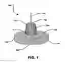 Fig. 02 - BUTTON FOR A  ATTACHING AN ABRASIVE ARTICLE TO A BACK-UP PAD