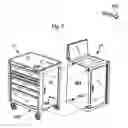 Fig. 06 - Tool box storage assembly