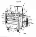 Fig. 08 - Tool box storage assembly