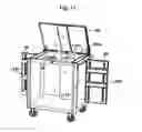 Fig. 10 - Tool box storage assembly