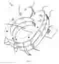 Fig. 04 - Robotic vehicle having extendable mandible structure