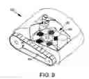 Fig. 14 - Autonomous pool cleaning robot