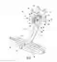 Fig. 04 - Adjustable footrest assembly