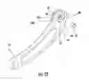 Fig. 13 - Adjustable footrest assembly