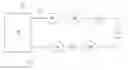 Fig. 01 - Interface circuit for distributed fire alarm in loop configuration